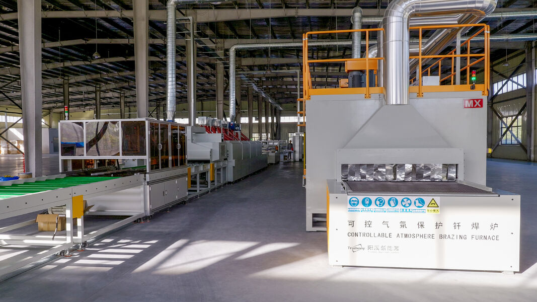 Trumony Aluminum Limited linia produkcyjna producenta