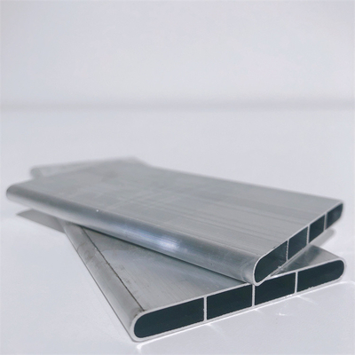 Bezszwowa aluminiowa rura wytłaczana z wytłaczanym mikrokanałem 3003 z równoległym przepływem aluminiowa płaska rura