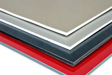 Hartowana folia aluminiowa powlekana H14 / tylna podstawa panelu aluminiowego Jasne kolory Ognioodporne