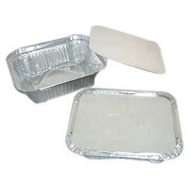 Duże kwadratowe aluminiowe pojemniki na żywność Standardowa waga do przechowywania żywności