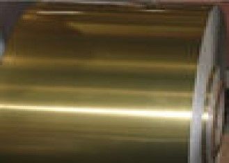 Epoksydowa powłoka w kolorze złotym Przemysłowa cewka z folii aluminiowej do klimatyzatora