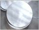Okrągły aluminiowy arkusz koła do naczyń kuchennych / znaków drogowych 1050 1100 3003 O