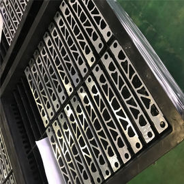 6063 Wytłaczany aluminiowy panel końcowy akumulatora do opracowania projektu pojazdu
