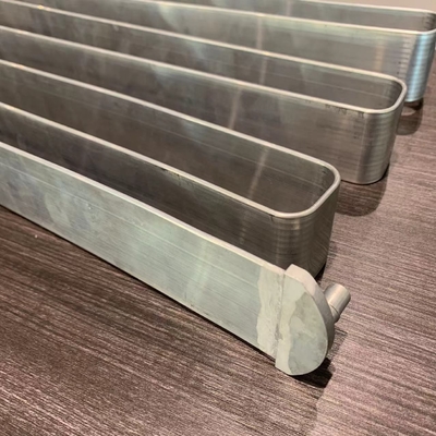 Aluminiowa taśma mikro kanałowa płaska rurka chłodząca do chłodzenia bocznego baterii e.v.
